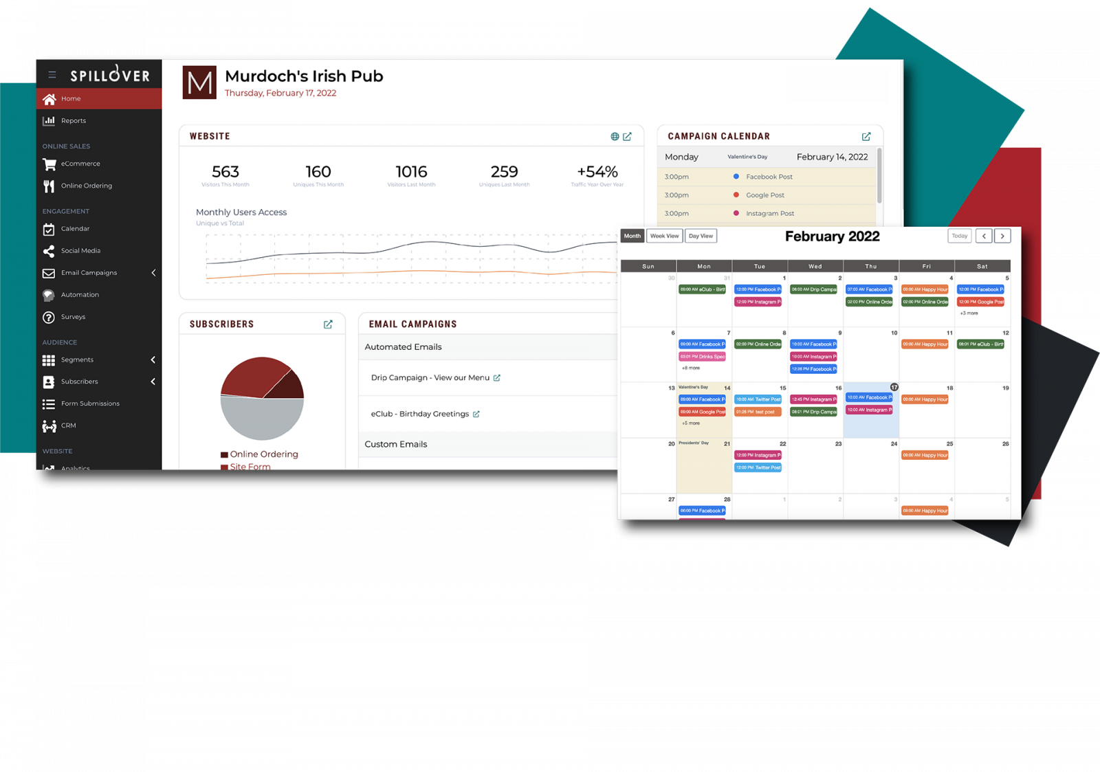 Engage Dashboard Preview