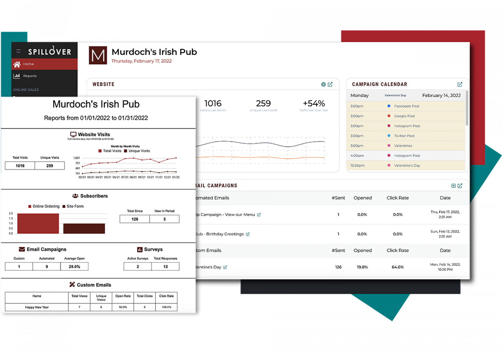 Engage Dashboard Preview