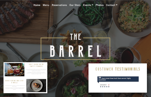 The Barrel Bars Portfolio Image