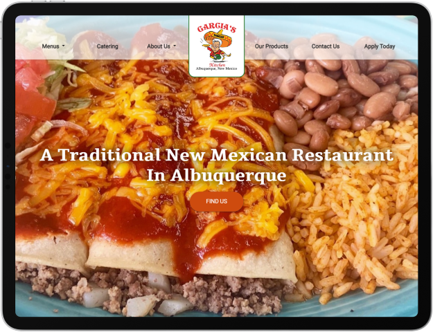 Garcia's Kitchen Website