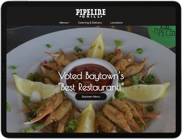 Pipeline Grill Website