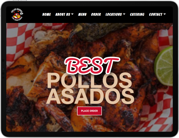 Pollos Asados los NorteÃ±os Website