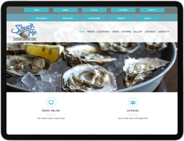 Shuck Me Website